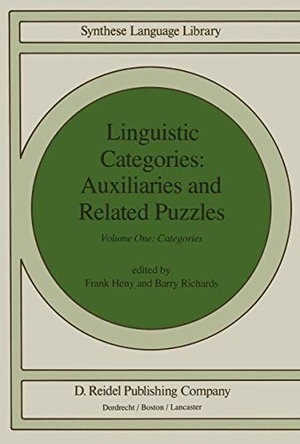 Richards, B. / F. Heny (Hrsg.). Linguistic Categories: Auxiliaries and Related Puzzles - Volume One: Categories. Springer Netherlands, 1983.