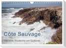 Côte Sauvage - Die wilde Westküste von Quiberon (Wandkalender 2025 DIN A4 quer), CALVENDO Monatskalender