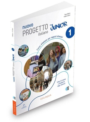 Caon, Fabio / T. Marin. Nuovo Progetto italiano Junior 1 + online access code - Libro di classe e Quaderno degli esercizi. Edizioni Edilingua srlu, 2022.