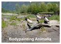 Bodypainting Animalia (Wandkalender 2024 DIN A2 quer), CALVENDO Monatskalender