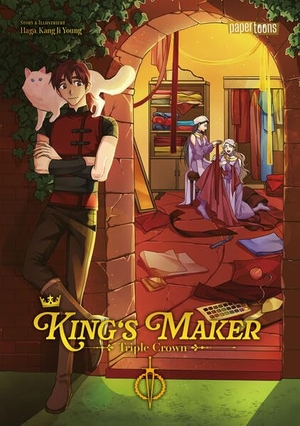 Young, Kang Ji / Haga. King's Maker - Triple Crown 05. papertoons GmbH, 2026.