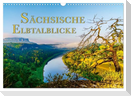 Sächsische Elbtalblicke (Wandkalender 2025 DIN A3 quer), CALVENDO Monatskalender