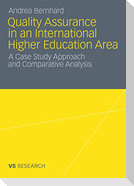Quality Assurance in an International Higher Education Area