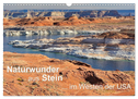 Naturwunder aus Stein im Westen der USA (Wandkalender 2024 DIN A3 quer), CALVENDO Monatskalender