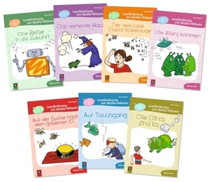 Eggers, Mary. Paket: Leseförderung mit Mathe-Rätseln - 7 Lesehefte - 7 Lesehefte. Verlag an der Ruhr GmbH, 2026.