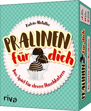 Abfalter, Katrin. Pralinen für dich - Das Spiel für clevere Naschkatzen. Denkspiel. Legespiel. Das perfekte Geschenk für Kinder ab 6 Jahren - ideal für Weihnachten, Geburtstag oder zwischendurch. riva Verlag, 2023.