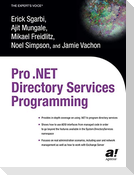 Pro .Net Directory Services Programming