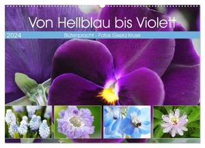 Kruse, Gisela. Von Hellblau bis Violett Blütenpracht (Wandkalender 2024 DIN A2 quer), CALVENDO Monatskalender - Blaue, lila und violette Blumenschätze. Calvendo, 2023.