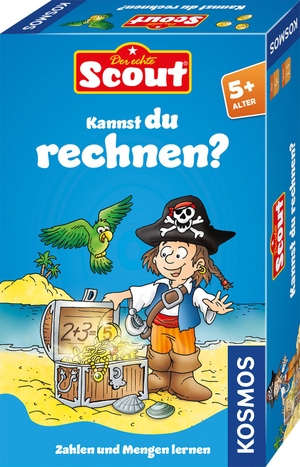 Haferkamp, Kai. Scout - Kannst du rechnen - Piratenstarke Schatzsuche. Mitbringspiel für 2-4 Spieler. Franckh-Kosmos, 2009.