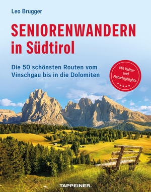 Brugger, Leo. Seniorenwandern in Südtirol - Die 50 schönsten Routen vom Vinschgau bis in die Dolomiten. Athesia Tappeiner Verlag, 2024.
