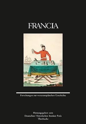 Franica 49 (2022) - Forschungen zur westeuropäischen Geschichte. Thorbecke Jan Verlag, 2022.
