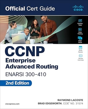 Edgeworth, Brad / Raymond Lacoste. CCNP Enterprise Advanced Routing ENARSI 300-410 Official Cert Guide. Pearson Education (US), 2023.