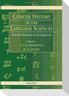 Concise History of the Language Sciences