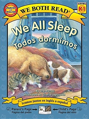 Panec, D J. We All Sleep/Todos Dormimos. Treasure Bay, 2014.