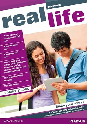 Roberts, Rachael. Real Life Global Advanced Students Book. Pearson Education Limited, 2012.