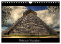México-Yucatán (Wandkalender 2024 DIN A4 quer), CALVENDO Monatskalender