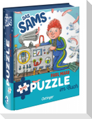Das Sams. Puzzle im Buch. 300 Teile, Format 48 x 34 cm