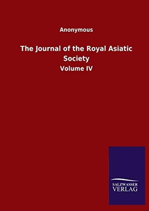 Ohne Autor. The Journal of the Royal Asiatic Socie