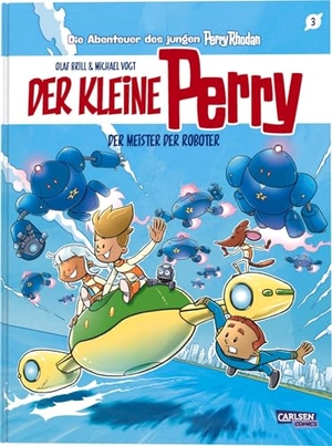 Brill, Olaf. Der kleine Perry 3: Der Meister der Roboter. Carlsen Verlag GmbH, 2025.