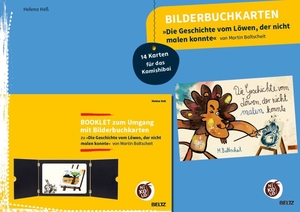 Heß, Helena. Bilderbuchkarten 'Die Geschichte vom Löwen, der nicht malen konnte' von Martin Baltscheit - 14 Karten für das Kamishibai mit Booklet. Beltz Verlagsgruppe, 2024.