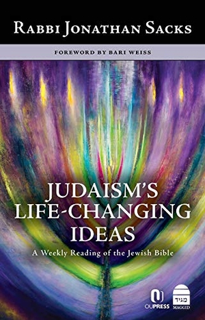 Sacks, Jonathan. Judaism's Life-Changing Ideas: A Weekly Reading of the Jewish Bible. Maggid, 2020.