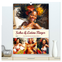 Salsa & Latino Tänzer. Pure Lebensfreude und lockere Hüften (hochwertiger Premium Wandkalender 2024 DIN A2 hoch), Kunstdruck in Hochglanz