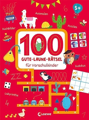 100 Gute-Laune-Rätsel bis zum Schulanfang - Beschäftigungsbuch für Vorschüler und Schulanfänger ab 5 Jahren. Loewe Verlag GmbH, 2023.