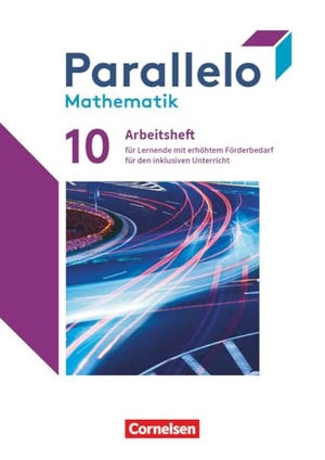 Parallelo 10. Schuljahr - Zu allen Ausgaben - Arbeitsheft mit Lösungen - Für Lernende mit erhöhtem Förderbedarf für den inklusiven Unterricht. Cornelsen Verlag GmbH, 2025.