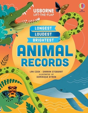 Stobbart, Darran / Lan Cook. Animal Records. Usborne Publishing Ltd, 2025.