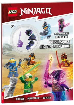 LEGO® Ninjago® - Rätselspaß für Ninja-Freunde - mit LEGO® Minifigur "Aspheera". AMEET Verlag, 2023.