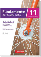 Fundamente der Mathematik 11. Schuljahr - Sachsen - Arbeitsheft mit Lösunge und Erkärfilmen