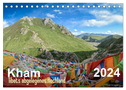 Kham - Tibets abgelegenes Hochland (Tischkalender 2024 DIN A5 quer), CALVENDO Monatskalender