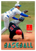 Baseball Power (Wandkalender 2024 DIN A4 hoch), CALVENDO Monatskalender