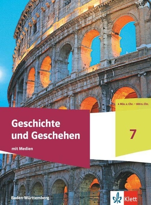Geschichte und Geschehen 7. Schulbuch mit Medien Klasse 7. Ausgabe Baden-Württemberg Gymnasium - Schulbuch mit Medien Klasse 7. Klett Ernst /Schulbuch, 2026.