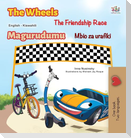 The Wheels The Friendship Race  (English Swahili Bilingual Book for Kids)