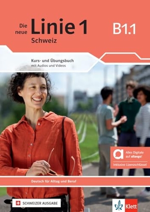 Doubek, Margit / Ellen M. Zitzmann. Die neue Linie 1 Österreich B1.1 - Hybride Ausgabe allango - Deutsch für Alltag und Beruf mit Werte- und Orientierungswissen. Kurs- und Übungsbuch mit Audios und Videos inkl. Lizenzschlüssel allango (24 Monate). Klett Sprachen GmbH, 2026.