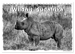 Wulf, Guido. Wildnis Südafrika (Tischkalender 2024 DIN A5 quer), CALVENDO Monatskalender - Südafrikas Tierwelt in hochwertigen schwarz-weiß Aufnahmen. Calvendo Verlag, 2023.