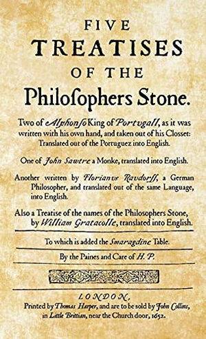 Five Treatises of the Philosophers Stone. Fox Editing Classics, 2021.