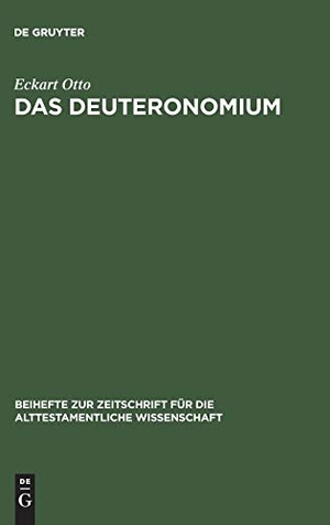 Otto, Eckart. Das Deuteronomium - Politische Theologie und Rechtsreform in Juda und Assyrien. De Gruyter, 1999.