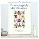 Formenspiele der Evolution. Chromolithographien des 19. Jahrhunderts (hochwertiger Premium Wandkalender 2025 DIN A2 hoch), Kunstdruck in Hochglanz
