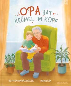 Breuer, Ruth Katharina. Opa hat Krümel im Kopf - Bilderbuch ab 5 Jahren, aus der Sicht des siebenjährigen Enkels über den Umgang seiner Familie mit der Alzheimer-Erkrankung seines geliebten Opas - Alzheimer und Demenz kindgerecht erklärt.. Brunnen-Verlag GmbH, 2024.