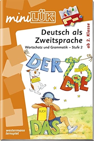 Jebautzke, Kirstin. miniLÜK. Wortschatz und Grammatik - Stufe 2. Westermann Lernwelten, 2013.