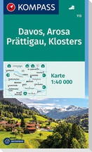 Davos - Arosa - Prättigau - Klosters 1 : 40 000