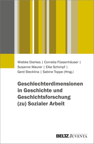 Dierkes, Wiebke / Cornelia Füssenhäuser et al (Hrsg.). Geschlechterdimensionen in Geschichte und Geschichtsforschung (zu) Sozialer Arbeit. Juventa Verlag GmbH, 2026.