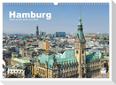 Hamburg Stadt an der Alster und Elbe (Wandkalender 2024 DIN A3 quer), CALVENDO Monatskalender
