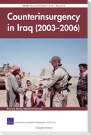 Counterinsurgency in Iraq (2003-2006): Rand Counterinsurgency Study