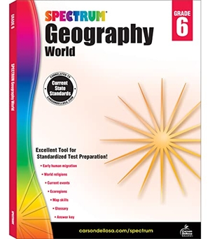 Spectrum. Spectrum Geography. Carson Dellosa Publishing, 2026.
