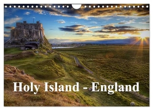 , Tjphotography. Holy Island - England / UK Version (Wall Calendar 2025 DIN A4 landscape), CALVENDO 12 Month Wall Calendar - Photographic journey across Holy Island (UK). Calvendo, 2024.