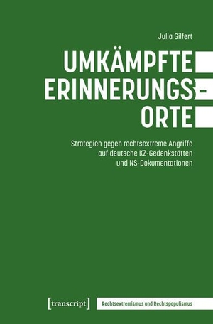 Gilfert, Julia. Umkämpfte Erinnerungsorte - Strategien gegen rechtsextreme Angriffe auf deutsche KZ-Gedenkstätten und NS-Dokumentationen. Transcript Verlag, 2026.