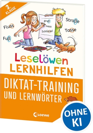 Wittenburg, Christiane. Leselöwen Lernhilfen - Diktat-Training und Lernwörter - 3. Klasse - Erfolgreich Diktate meistern in der 3. Klasse! - In Zusammenarbeit mit einer erfahrenen Pädagogin entwickelt. Loewe Verlag GmbH, 2026.